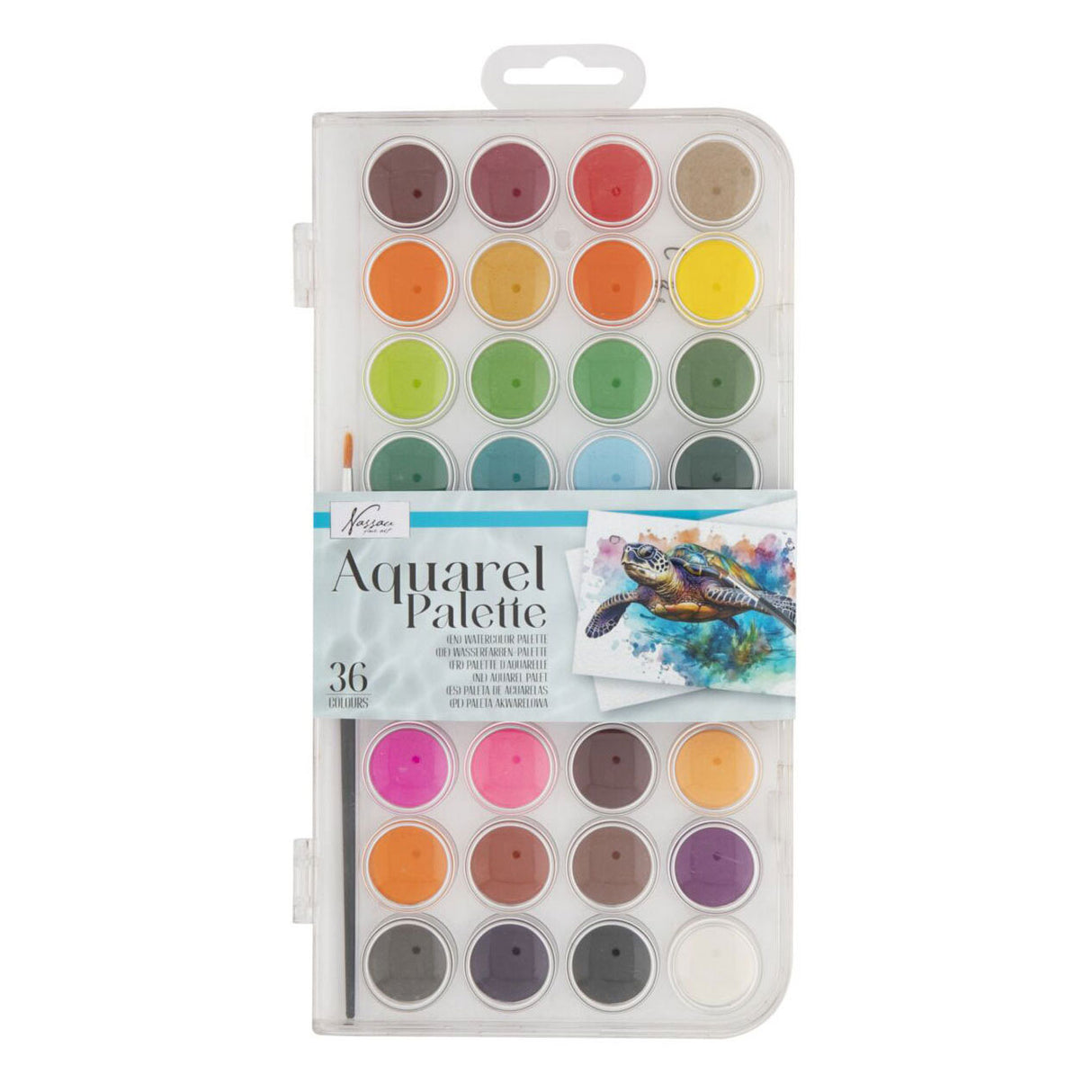 Creative Craft Group Color Pallet Aquarel, 36 färger