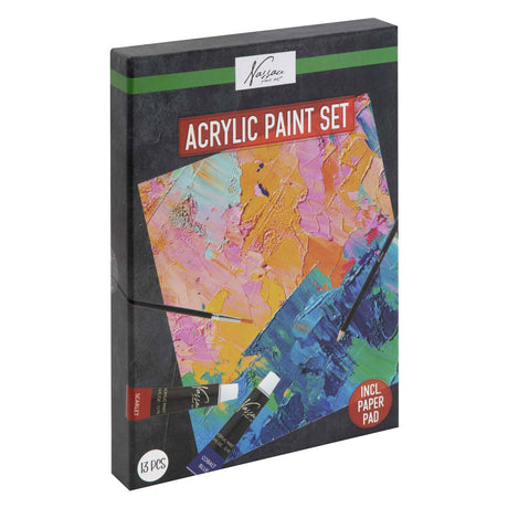 Boîte de peinture acrylique Creative Craft Group, 13 pcs.