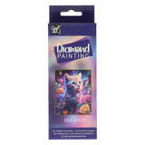 Groupe d'artisanat créatif peinture diamant motif animalier - par pièce