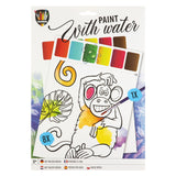 Peinture de groupe artisanale créative sur le thème de l'eau, 12 parties.