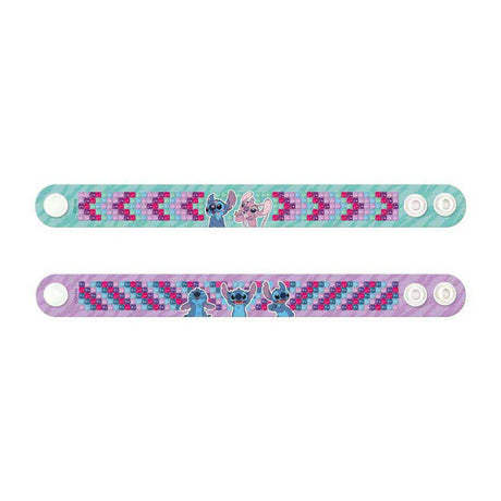 Bracelet de peinture diamant au point de groupe artisanal créatif, 2 pièces | 4 pièces