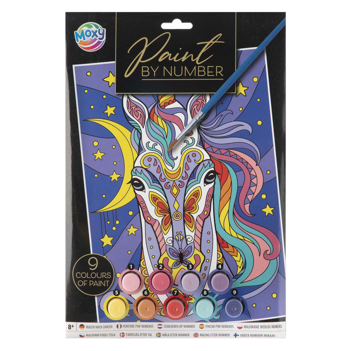 Peinture de groupe d'artisanat créatif par thème animal numéro