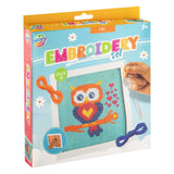 Groupe d'artisanat créatif broderie moxy dans un cadre 15x15cm