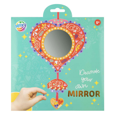 Un groupe d'artisanat créatif décore votre propre miroir