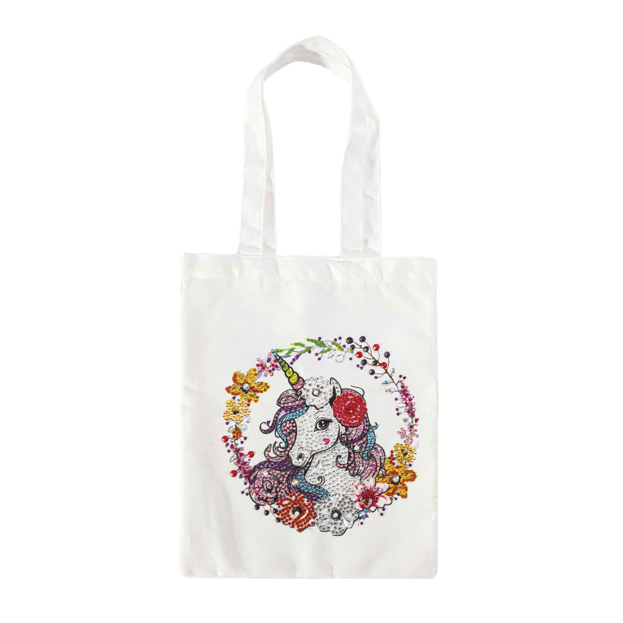 Creative craft group versier je eigen diamond painting tas