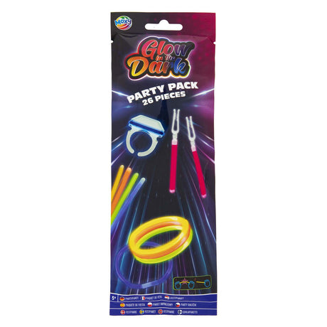 Groupe d'artisanat créatif brille dans le pack de fête de bâtons sombres, 30 pcs.
