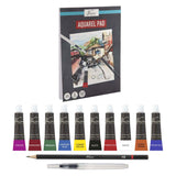 Boîte de peinture aquarelle Creative Craft Group, 13 pcs.