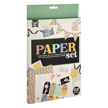 Papier artisanal de groupe d'artisanat créatif avec impression mixte A4