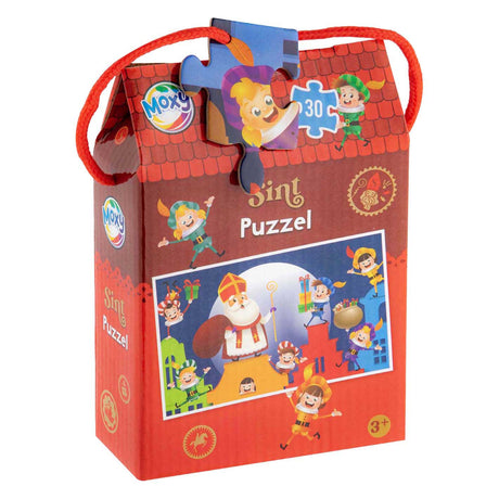 Groupe d'artisanat créatif Puzzle Sinterklaas en boîte - 30 pcs.