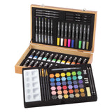 Creative craft group coffret à dessin en bois de luxe - 92 pièces