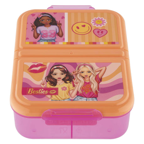Creative craft group lunchbox voor kinderen met vrolijke print 900ml.