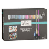 Stylos marqueurs acryliques 10 pièces 25x15x2 cm | 2 pièces