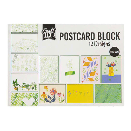 Creative craft group postkaarten 17,6x12,5cm - 12 designs