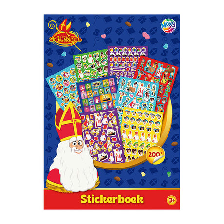 Creative craft group club van sinterklaas stickerboek a4