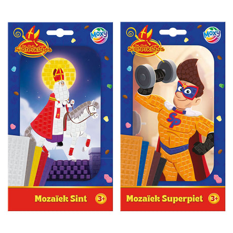 Creative craft group club van sinterklaas mozaïekset