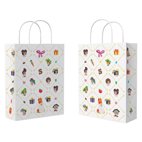 Creative craft group club van sinterklaas cadeautasjes a4 - 2st.