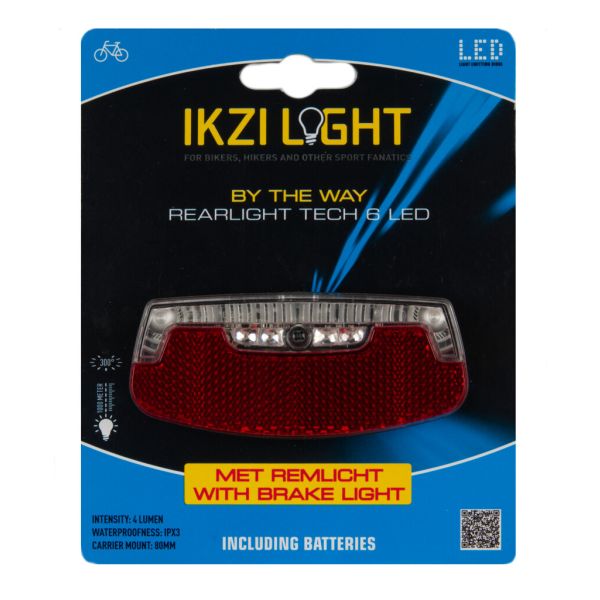 Ikzi Taillight 6-LED + fineur