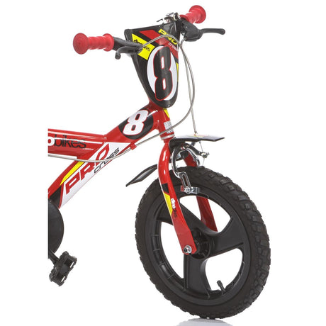 Dino Pro Cross 16 pouces 27 cm garçons mis prem rouge noir