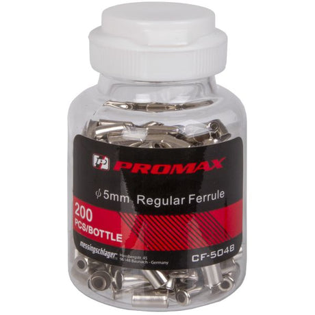 Promax Cable Chapeau métal Ø5 mm pour le câble de larailleur (200 pièces)