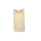 Bougie LED maison quotidienne 7,5x15 cm crème | 4 pièces