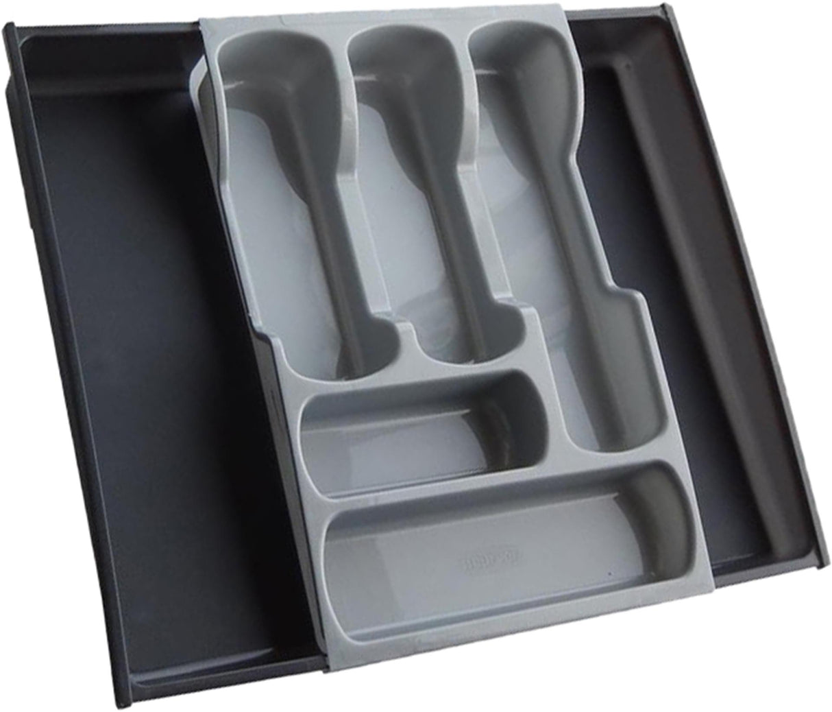 Range-couverts Curver réglable anthracite