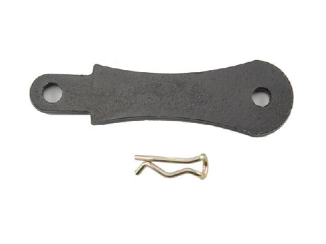 Plaque de verrouillage du pare-brise pour yepp mini aluminium noir