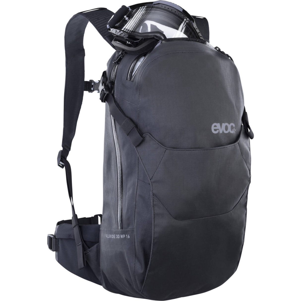 Evoc - sac à dos allride 3d wp 16 litres noir taille unique