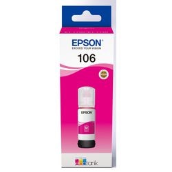 Bouteille d'encre epson 106 c13t00r340 magenta