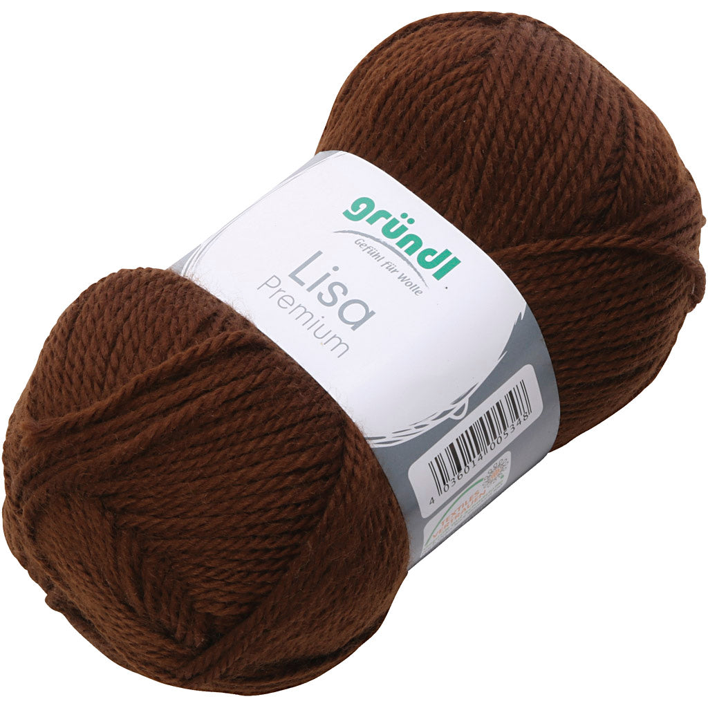 Marron, 50 gr 1 pelote