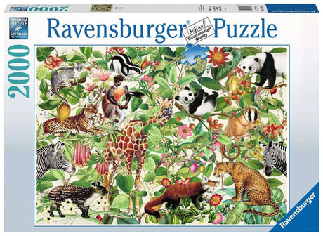 Ravensburger puzzle jungle 2000 pièces