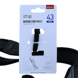 Matin ceinture de luxe droite néoprène 43 mm m-6753h