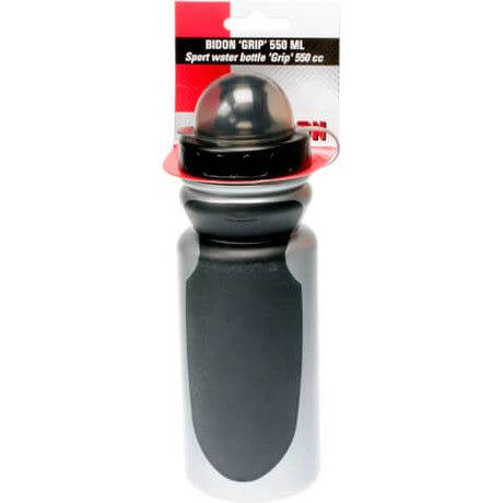 Simson Bidon Grip incl. Hotte de tissu 550 ml de gris noir sur carte