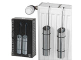 Excellent évaporateur d'eau domestique en acier inoxydable, lot de 2 pièces. 20x5cm