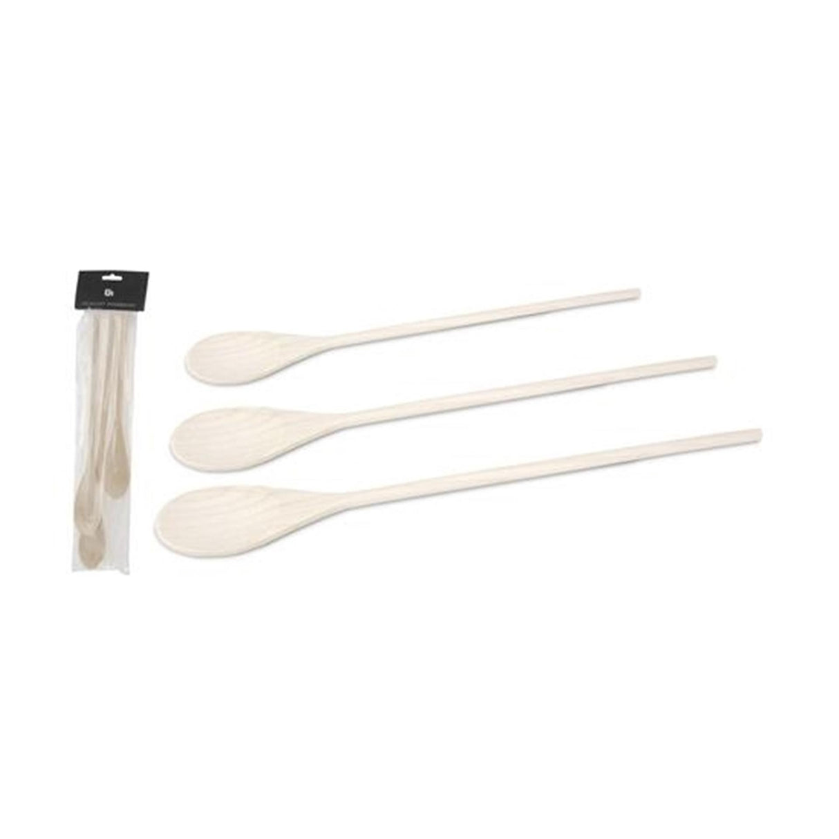 Ensemble de cuillères en bois, 3 pièces.