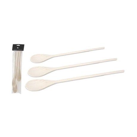 Ensemble de cuillères en bois, 3 pièces.
