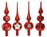 Decoris verre à visière Noël rouge 31cm