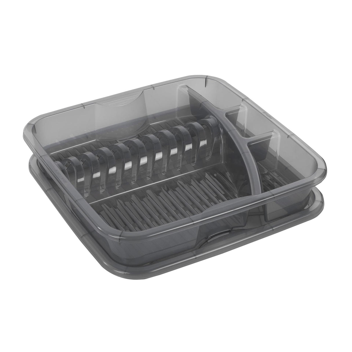 Égouttoir à vaisselle géométrique Rotho anthracite