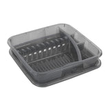 Égouttoir à vaisselle géométrique Rotho anthracite