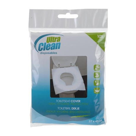 Housse de siège de toilette ultra propre boîte de 10 pièces