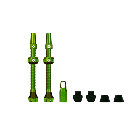 Jeu de valves tubeless Muc-off 60mm vert