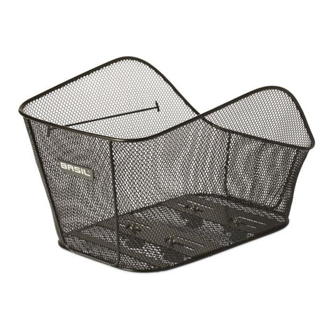 Basil panier arrière icon l multisystem - noir