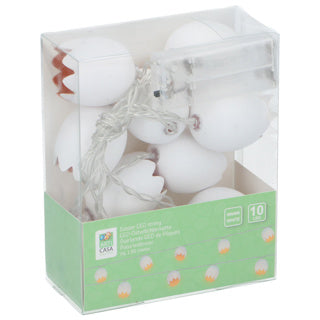 Oeufs à guirlande LED de Pâques sans marque | 4 pièces