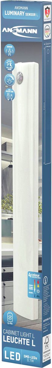 Lampe sous plan l rechargeable | 2 pièces