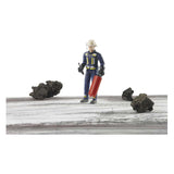 Bruder Bworld Fireman avec accessoires