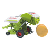 Bruder Tractor Trailer Round Balpers Claas Rollant 250