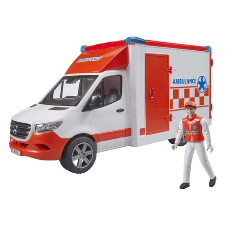 Ambulance Bruder Mercedes sprinter avec ambulancier - son léger - 2676