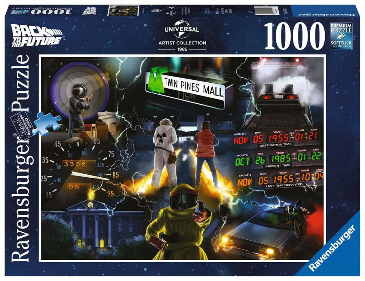 Ravensburger puzzle retour vers le futur 1000 pièces