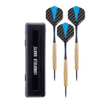 Longfield Games Steal Tip Dart Pijl Set 22 grams of gold blue 3 pieces