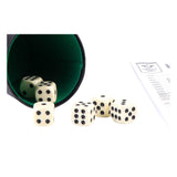 Set de dés Longfield + 6 dés et carnet de scores