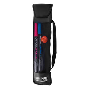 Ensemble de hockey rose et bleu 28''